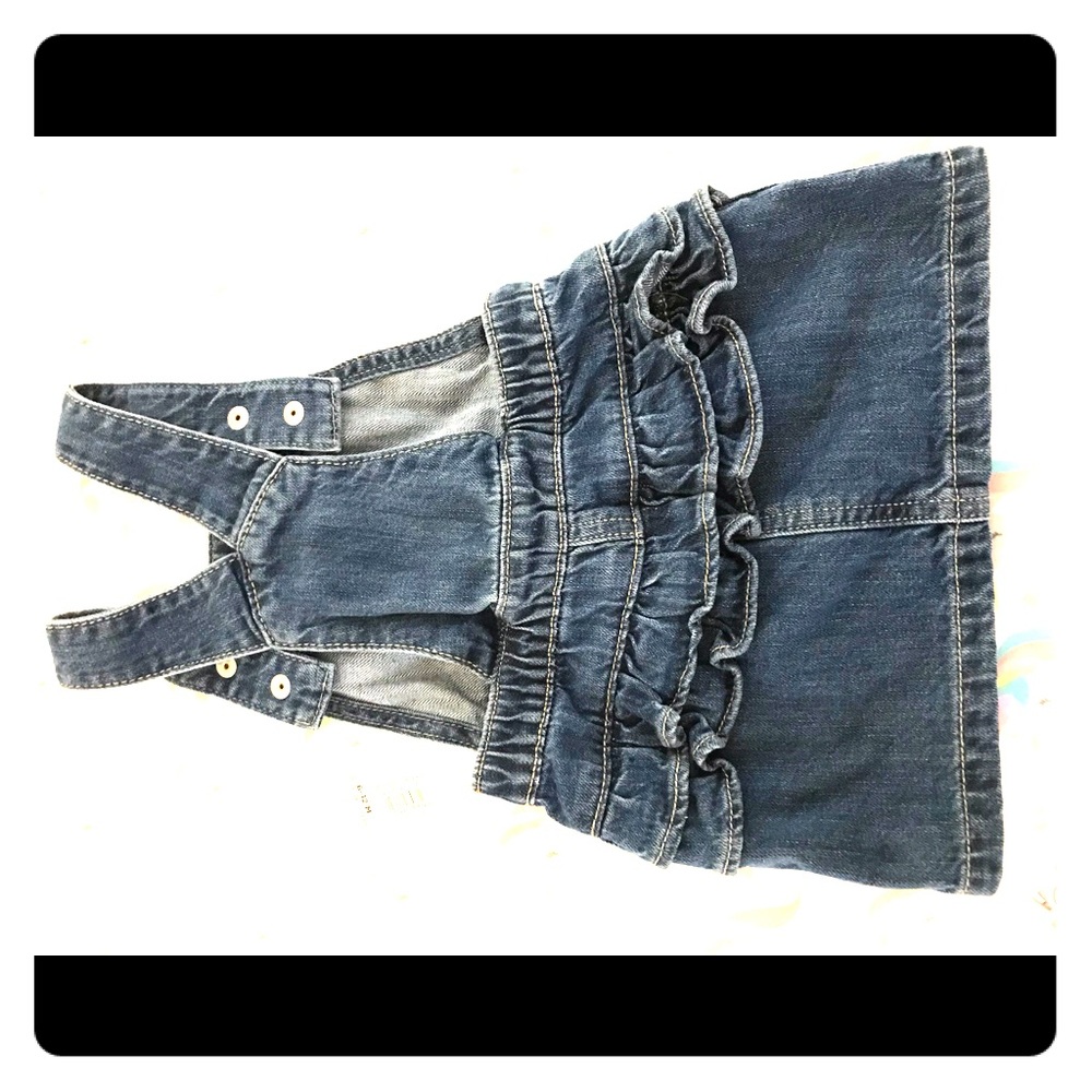 Old Navy denim overall dress